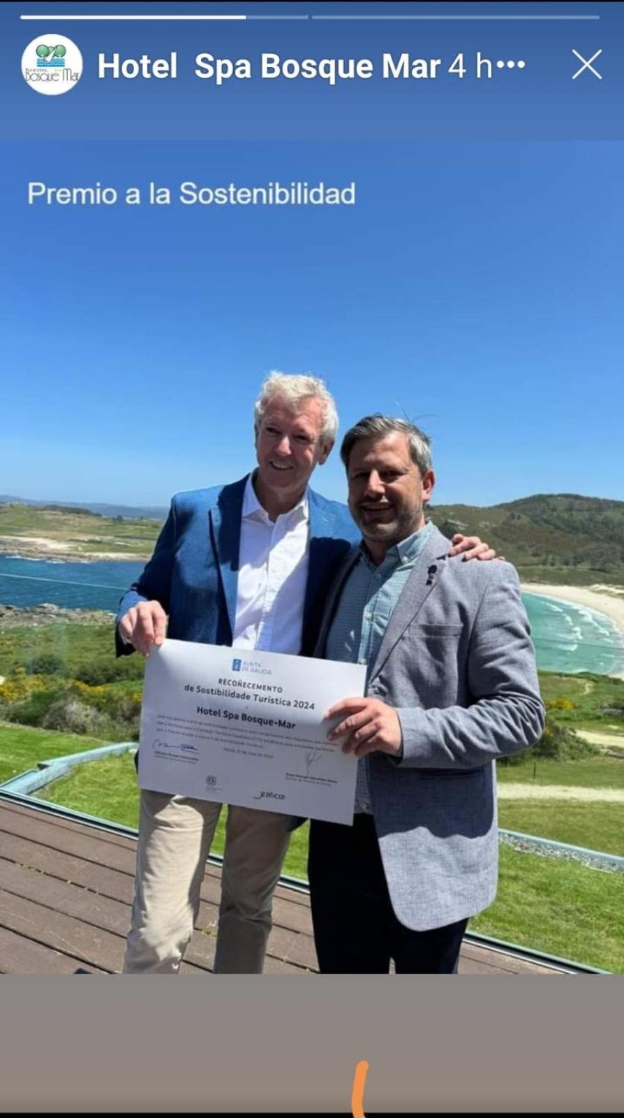 Hotel Spa Bosque Mar Reboredo Eksteriør bilde